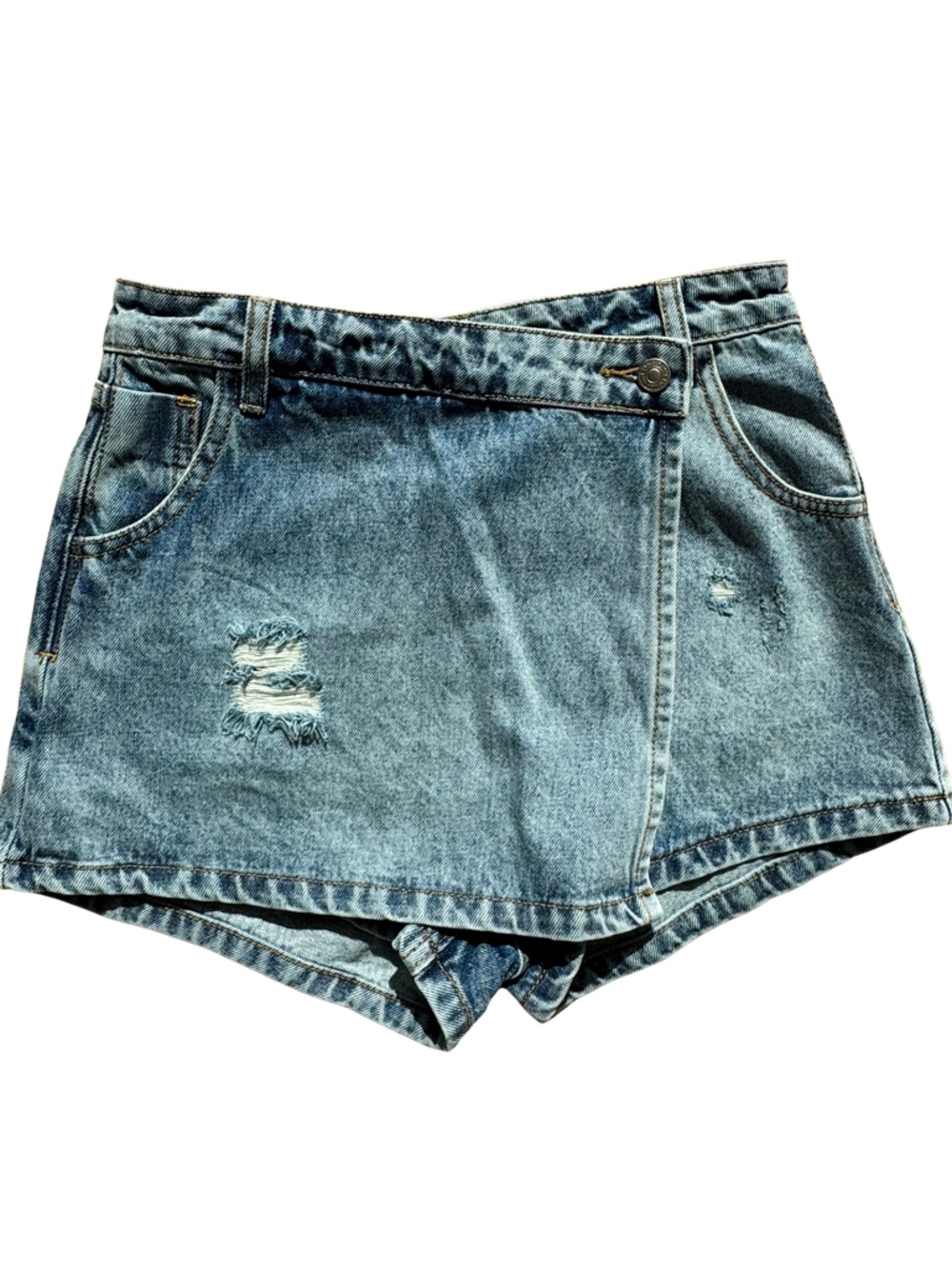 [Never Worn] Endless Rose Blue Denim Skort